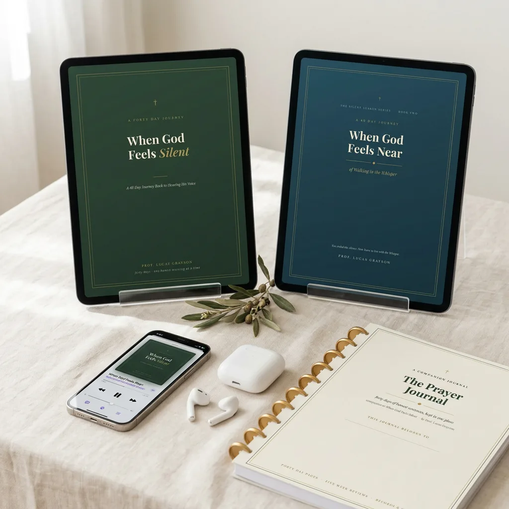 Complete journey with audiobook on tablet and phone